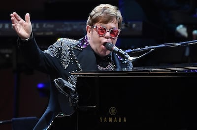 Sir Elton John runs the Elton John Aids Foundation. EPA