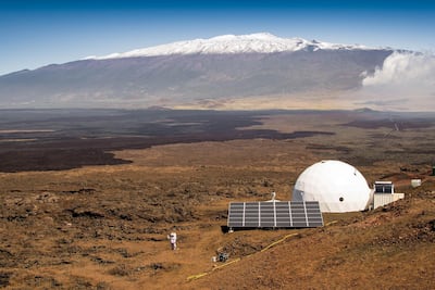 Nasa's project to simulate life on Mars was built in Hawaii. AFP
