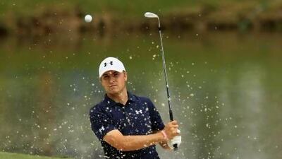 Jordan Spieth, 20, turned professional nine months ago and already has seven top-10 finishes and ranks eighth in FedEx points. Tyler Lecka / AFP