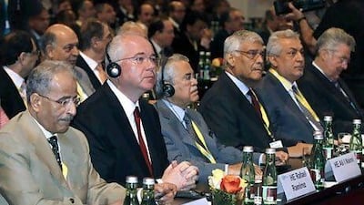 Members of Opec are concerned over a weakened world economy in which growth is slowing even in China, and has come to a near standstill in developed nations. Both threaten oil demand. (AP Photo/Ronald Zak)