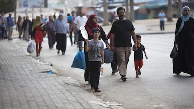 The death toll and number of displaced have risen rapidly since Israel began a ground offensive on July 17, 2014.