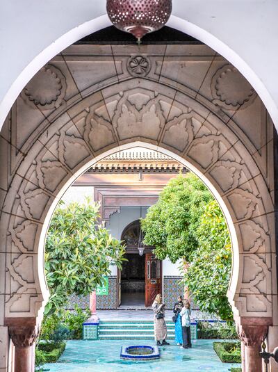 The Grand Mosque of Paris is one of the largest in Europe and the oldest in mainland France. Photo: Ronan O'Connell