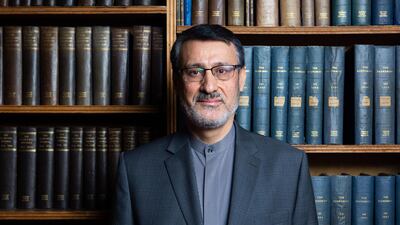 Hamid Baeidinejad, Iranian Ambassador to the UK. The Oxford Union/Shutterstock