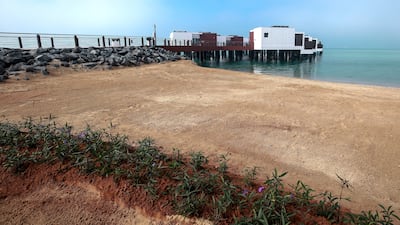 The property houses 14 of the villas, as well as 17 beachfront units