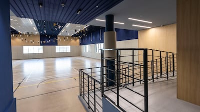 The school gymnasium