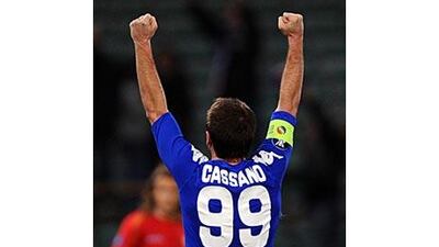 Antonio Cassano is a Sampdoria hero.