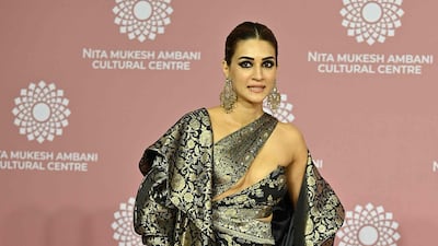 Bollywood actress Kriti Sanon attends. AFP