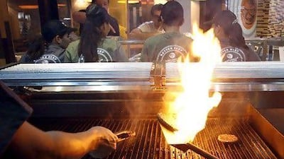 South St Burger on Friday opened a restaurant in Dubai's Ibn Battuta Mall, above. Mike Young / The National