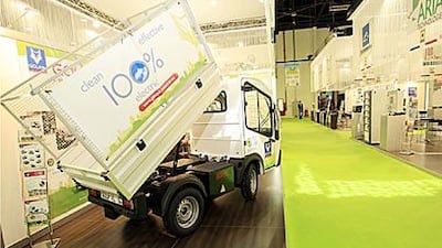 Goupil Industrie, a French company, is looking for a distributor in the UAE for its electric utility vehicles. The manufacturer produces two tip-trucks as well as delivery vans. They run on a bank of 24 two-volt batteries and cost approximately ?18,000 (Dh95,168).