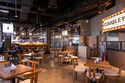A look inside Social Distrikt, a new food hall opening at The Pointe on The Palm Jumeirah. Antonie Robertson / The National