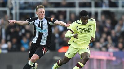 Sean Longstaff - 7: Driven cross-shot after 19 minutes went straight through hands of Ramsdale before being scrambled clear. Midfielder certainly made his contribution to Newcastle’s non-stop harrying of Gunners. Clever through ball would lead to second goal. EPA