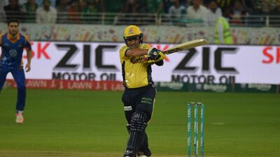 Kamran Akmal's century guided Peshawar Zalmi to the Pakistan Super League final. Courtesy PSL/ PCB