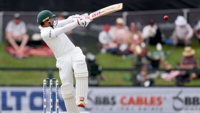 Bangladesh's Nurul Hasan hit 36 off 54 balls. AFP