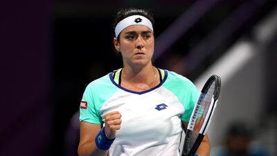 Ons Jabeur of Tunisia is in Miami and unable to travel. Getty