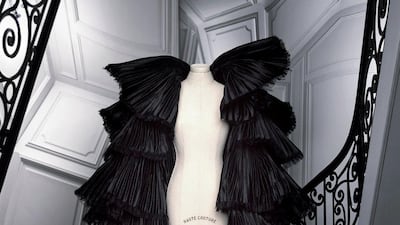 A Dior autumn / winter 2020 haute couture gown. Courtesy Dior