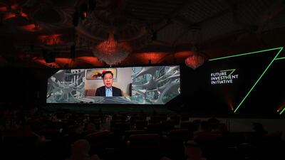 Dr Kai-Fu-Lee of Sinovation Ventures tells the Future Investment Initiative the development of AI has "gone faster than anyone would have anticipated". Image courtesy of the Future Investment Initiative.