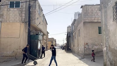 Dwellings in the Gaza camp, described by the UN as the poorest Palestinian refugee camp in Jordan, are arranged in a chessboard pattern home to 30,000 Palestinian refugees from Gaza. Amy McConaghy / The National