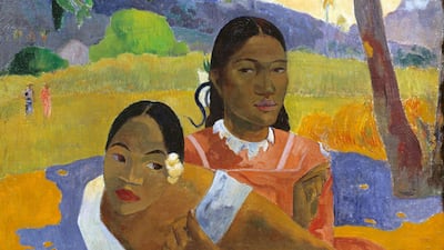 "Nafea Faa Ipoipo" : When will you marry? Painting by Paul Gauguin's painting "Nafea Faa Ipoipo" : When will you marry? was one of the most expensive paintings ever sold. (Getty Images)