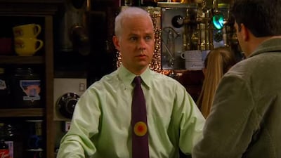James Michael Tyler as Gunther in the 'Friends' episode 'The One with the Morning After', season 3, episode 16. Photo: Netflix