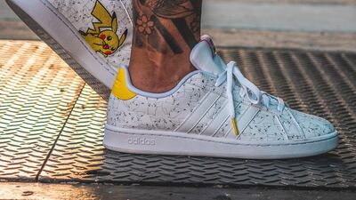 Adidas and Pokemon have collaborated on a sneaker. Instagram / solebyjc
