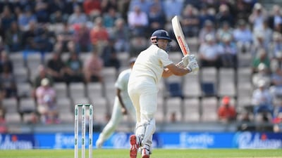 England batsman Alastair Cook picks up some runs during day one of the 4th Specsavers Test Match between England and India at The Ageas Bowl. Getty Images