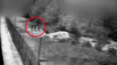 The Israeli army said it had thwarted an attempt to attack the border barrier with Lebanon, while Hezbollah said the Israelis had attacked the three men. Photo: Israeli military