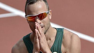 London Paralympic superstar Oscar Pistorius was charged on February 14 with the murder of his girlfriend who was shot inside his home in South Africa. It was a stunning development in the life of a national hero known as the Blade Runner for his high-tech artificial legs. Martin Meissner / AP Photo
