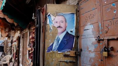 President Ali Abdullah Saleh was killed on Monday when local fighters captured an area on the Red Sea coast from Houthi rebels. Ryan Carter / The National