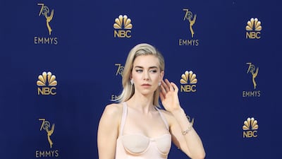 Vanessa Kirby is a timeless bombshell in Tom Ford. Photo / EPA