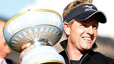 Luke Donald celebrates winning the WGC Match Play Championships and his rise to No 3 in the world rankings.
