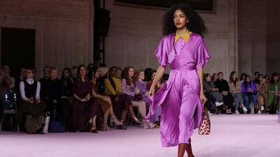 The Kate Spade autumn/winter 2019 show during New York Fashion Week on February 8, 2019. Reuters