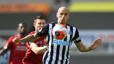 Jonjo Shelvey - 7: Excellent quick-free-kick over the top of the Liverpool defence to put Gayle through for his early goal. Always trying to make things happen and happy to do the dirty work when not in possession - which was the case for a vast majority of this game. Reuters
