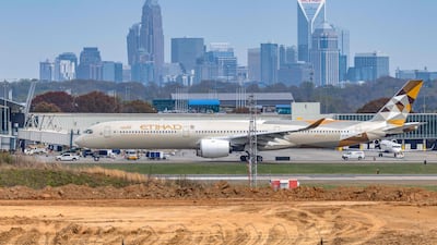 Etihad Airways is currently operating 85 per cent of its total capacity and expects that to jump to 110 per cent by June 15. AFP