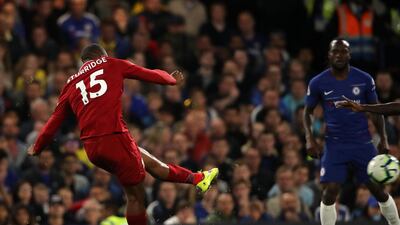 Daniel Sturridge v Chelsea, September 29. Liverpool had been on target for their first league loss of the season going into the closing stages at Stamford Bridge. They trailed 1-0 to Eden Hazard’s goal but Sturridge, on as a substitute, saved the day with a spectacular 89th-minute strike to earn a share of the spoils in a 1-1 draw. Getty
