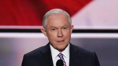 Sen Jeff Sessions could possibly become secretary of defence in the Trump administration. lex Wong/Getty Images/AFP