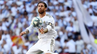 Real Madrid captain Sergio Ramos. AFP