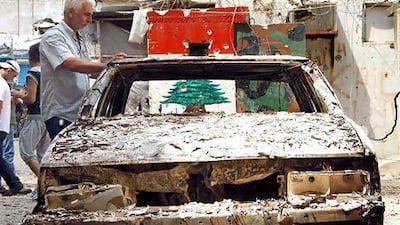 The hisoric city of Sidon in southern Lebanon has been hit once again by sectarian violence. Ali Hashisho / Reuters