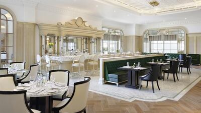 The Brasserie Quartier at St Regis Dubai. Courtesy St Regis Dubai