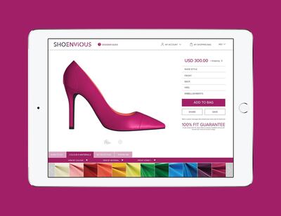 The site took two years to create. Courtesy Shoenvious