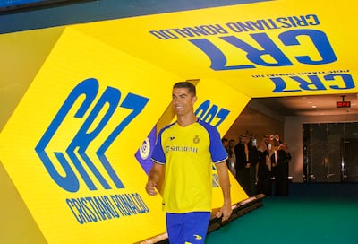 Ronaldo joined Al Nassr in January 2023, transforming the Saudi club's profile almost overnight. Photo: Al Nassr Football Club