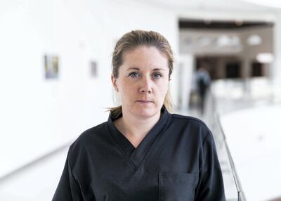 Dr Eleanor McCarthy at King's College Hospital. Reem Mohammed / The National