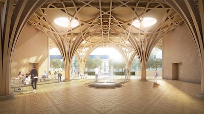 Cambridge Central Mosque by Marks Barfield Architects has also won a spot. Photo: Blumer Lehmann