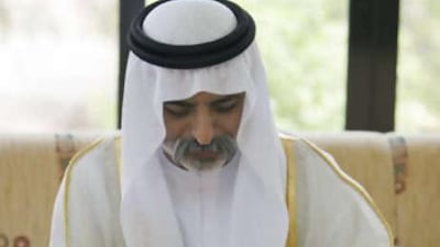 Sheikh Nahyan bin Mubarak signs admissions to government universities for next year.