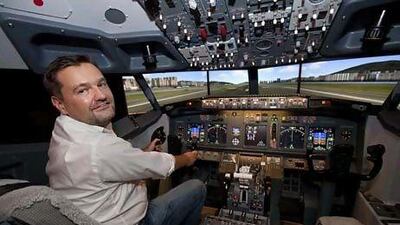 Wolfram Schleuter,the founder and chief executive of iPilot. Jaime Puebla / The National