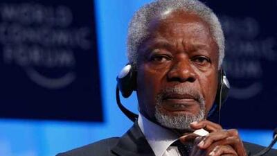 Kofi Annan is proposing a transitional government for Syria after UN investigators reported on atrocities committed inside the country.