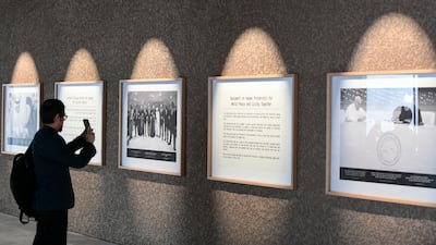 Abrahamic Family House built in tribute to the three Abrahamic religions on Al Saadiyat Island, Abu Dhabi. Khushnum Bhandari / The National