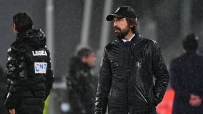 Juventus manager Andrea Pirlo. AFP