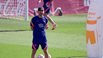 Atletico Madrid manager Diego Simeone. AFP