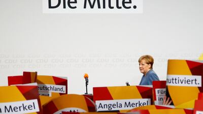 German Chancellor Angela Merkel won the German general electionbut doubts are emerging about the country's power in Europe. Fabrizio Bensch/Reuters