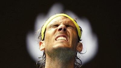 Despite leading 2-0 in the fifth set, Rafael Nadal lost the next six games to crash out of the Australian Open. Thomas Peter / Reuters